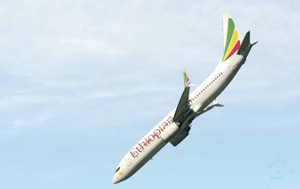 الطائرة الإثيوبية