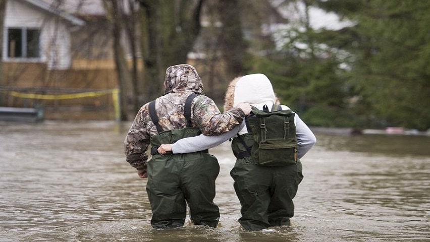 فيضانات كيبيك