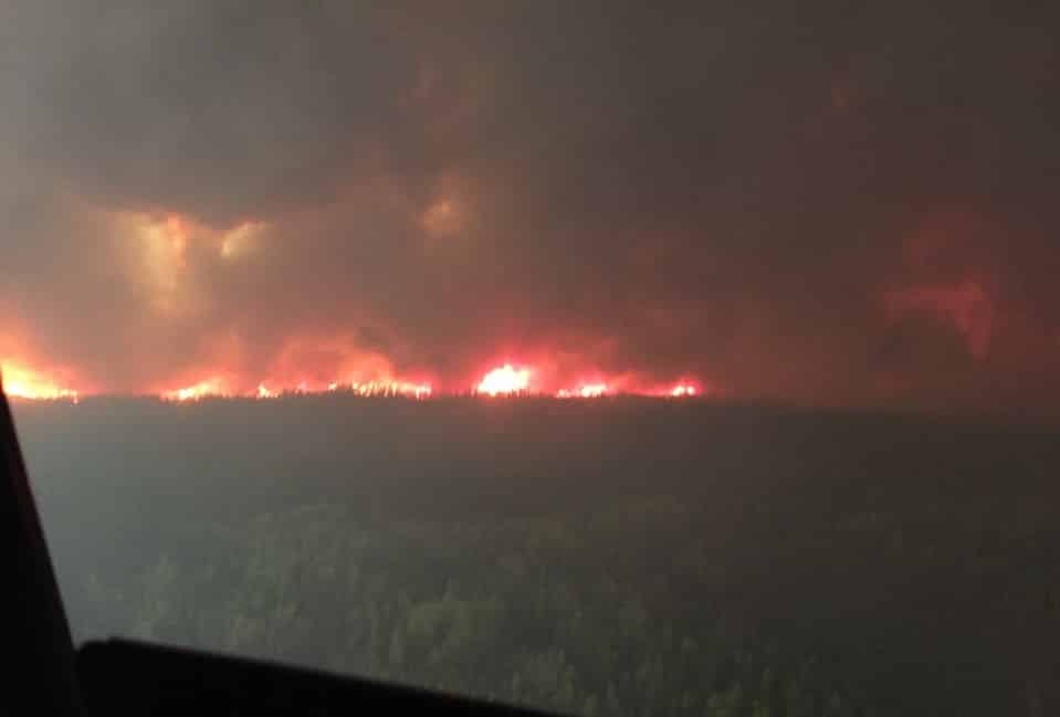 حرائق الغابات في ألبرتا