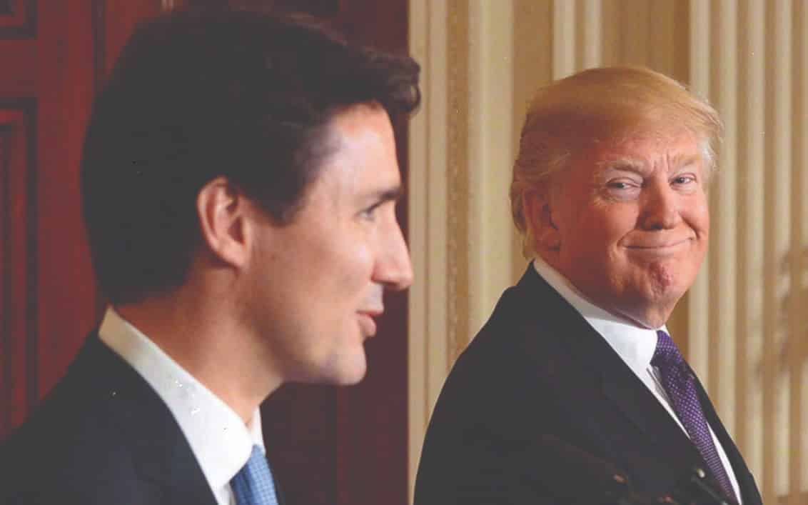 ترودو و ترامب و قضية كندا و الصين