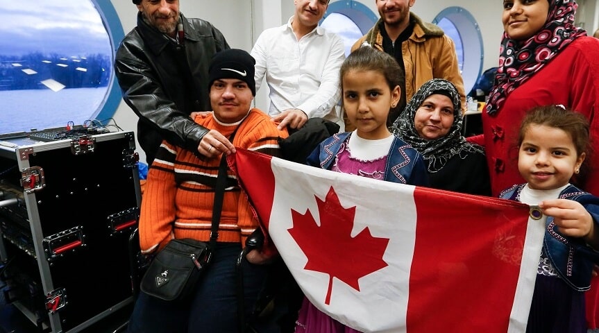 الهجرة الى كندا للسوريين