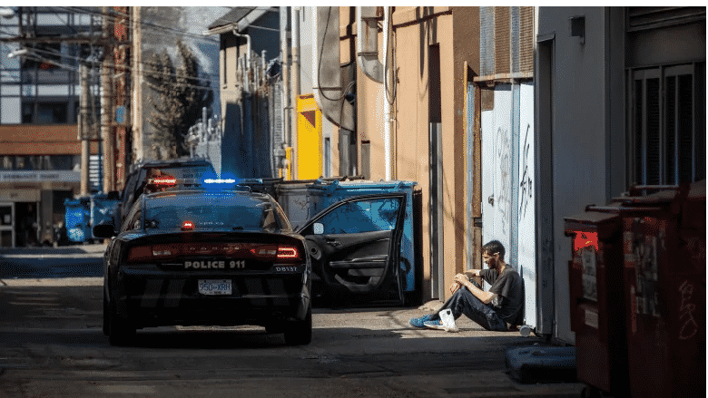 شرطة فانكوفر تحذر من ارتفاع نسبة جرائم العنف في وسط المدينة