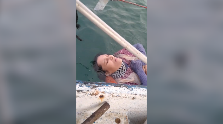 العثور على امرأة حية في البحر بعد اختفائها لمدة عامين