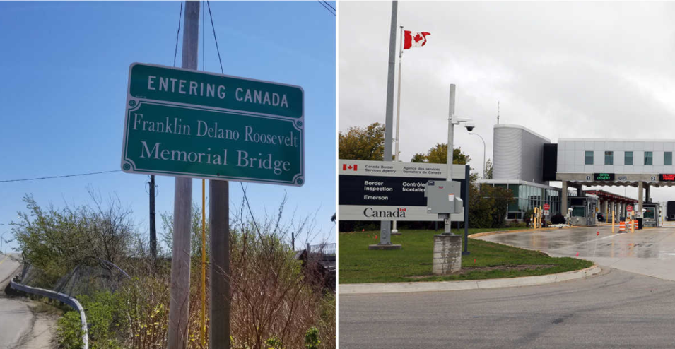 حدود كندا مع أمريكا