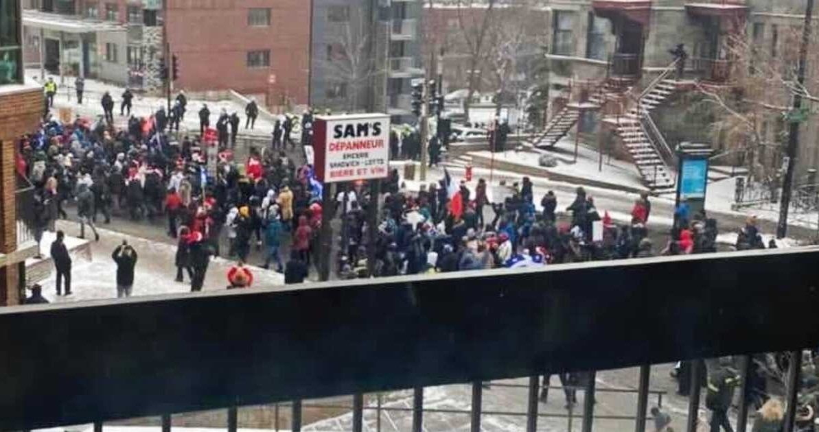 مظاهرات مونتريال