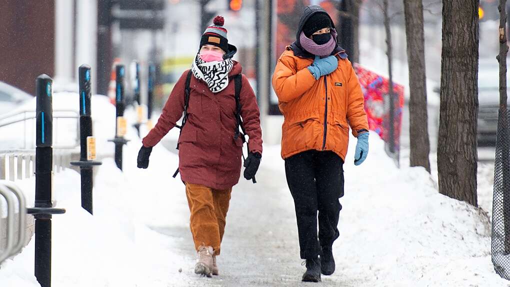 انخفاض درجات الحرارة في مونتريال مع اقتراب عيد الحب