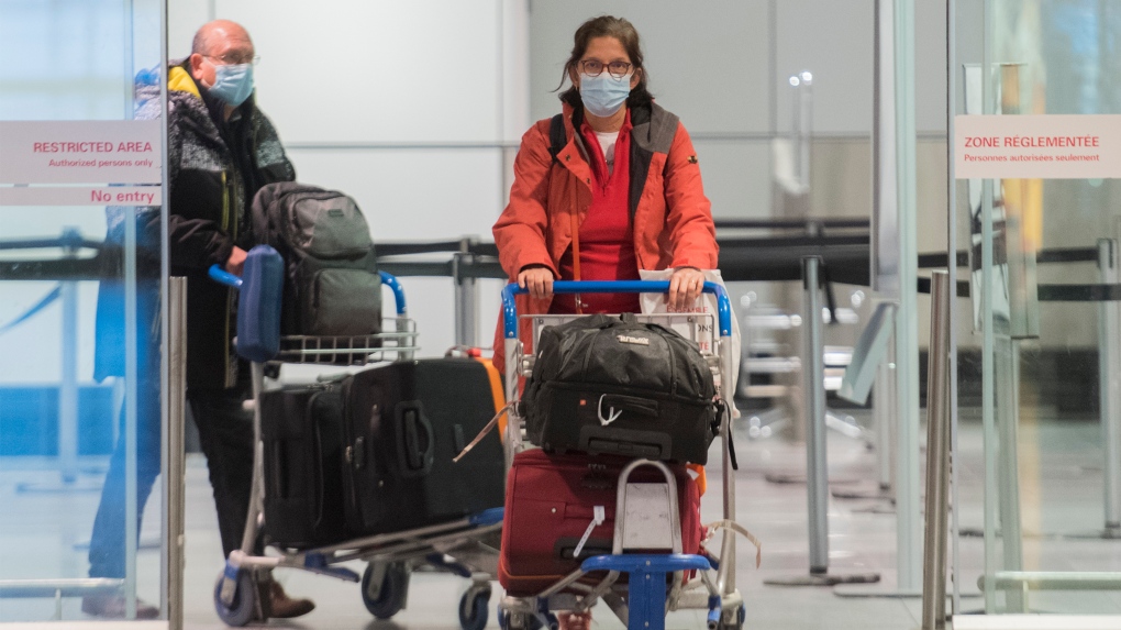 استعدادات في مطار مونتريال الدولي مع اقتراب إجراءات الحجر الصحي الجديدة