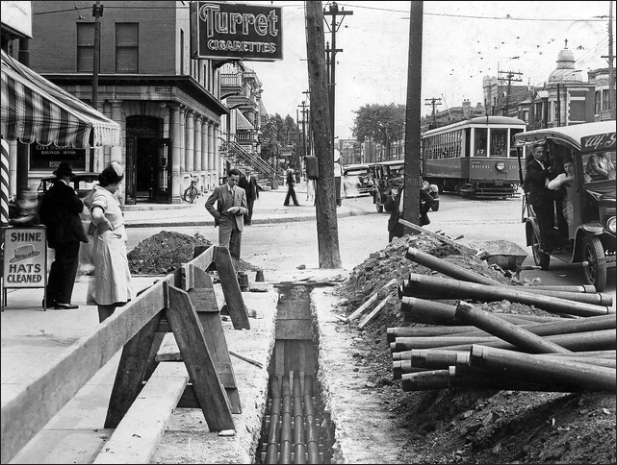 10 صور مذهلة التقطت بين عامي 1916و1973 لأحياء مونتريال 