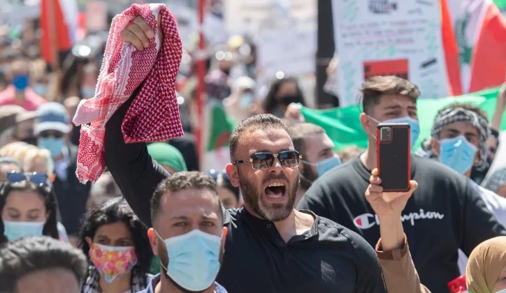مظاهرات في جميع أنحاء كندا وسط تصاعد الصراع بين إسرائيل والفلسطينيين