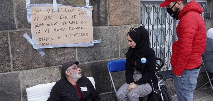 إضراب لاجئ سوري في الدنمارك عن الطعام احتجاجاً على ترحيل السوريين