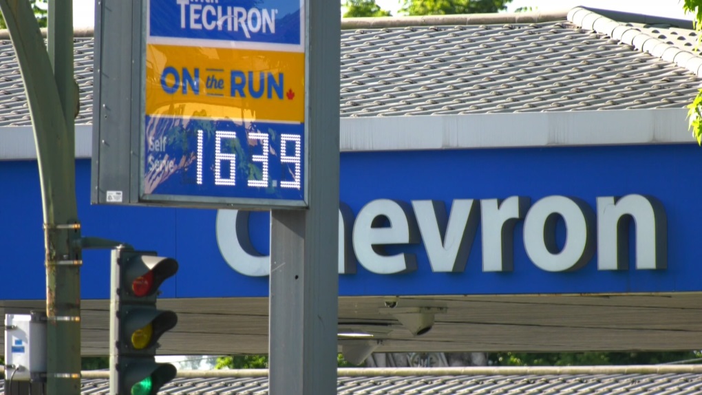 ارتفاع سعر لتر البنزين في فانكوفر إلى 163.9 سنتاً