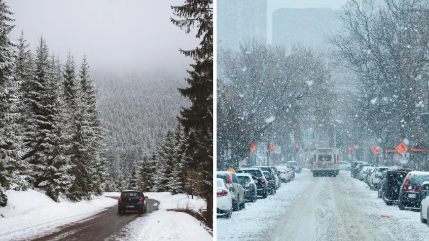 الشتاء في كندا