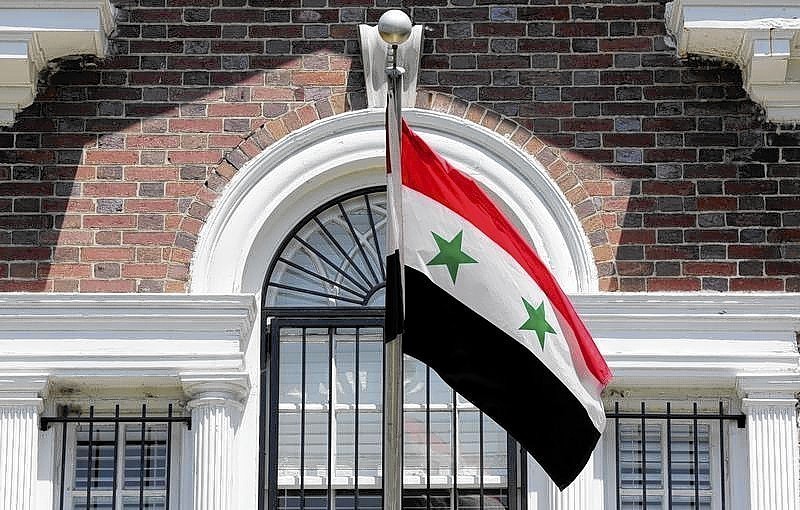 السفارة السورية في بلجيكا