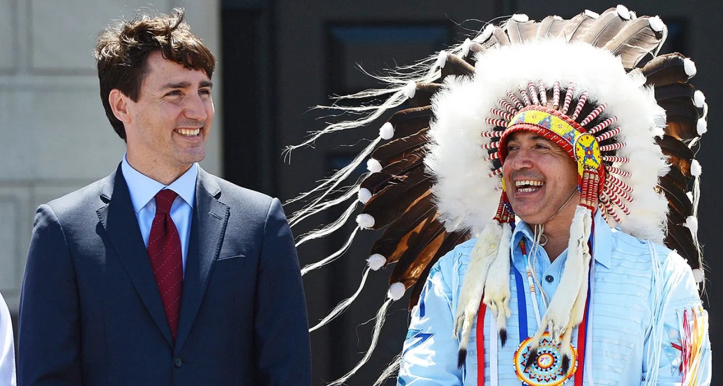 السكان الأصليين في كندا و ترودو