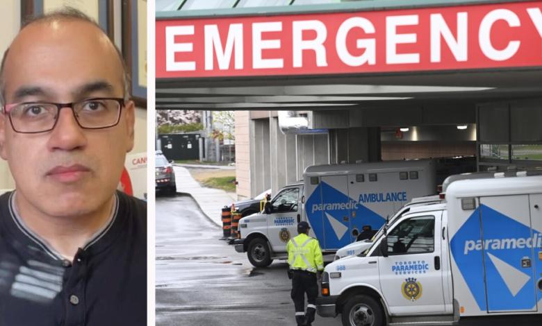 طبيب في غرفة الطوارئ يُحذِّر من أن الوضع في نظام الرعاية الصحية في أونتاريو يخرج عن السيطرة