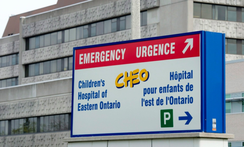 مستشفى CHEO يطلب مساعدة الصليب الأحمر