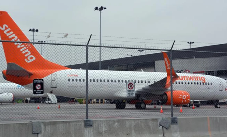 Sunwing مستمرة بإلغاء رحلاتها الجوية من مطاري ساسكاتون وريجينا