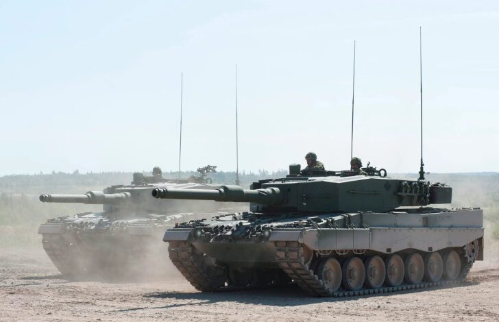 كندا تعلن إرسال دبابات ليوبارد إلى أوكرانيا