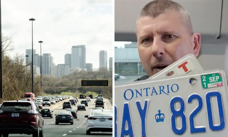 تجديد لوحة ترخيص قيادة السيارة في أونتاريو