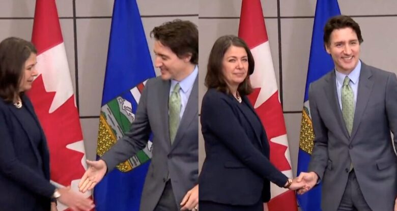 رئيس الوزراء الكندي ورئيسة حكومة ألبرتا