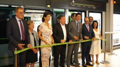 افتتاح خط قطار خفيف جديد في مونتريال مع خدمة مجانية في عطلة نهاية الأسبوع