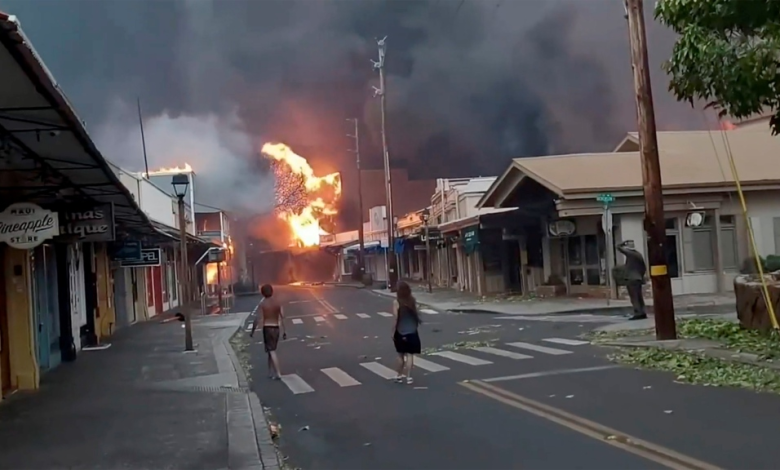 53 قتيلا وأكثر من 1000 مبنى محترق حصيلة الحرائق في Maui