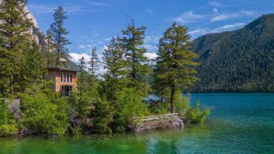 جزيرة خاصة في بحيرة BC معروضة للبيع بنصف سعر منزل متوسط ​​في فانكوفر