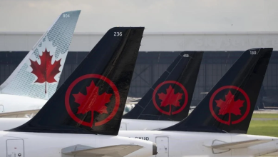 طيران كندا تحتل المرتبة الأخيرة في الالتزام بالمواعيد بين أكبر 10 شركات طيران في أمريكا الشمالية
