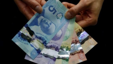 الدولار الكندي ينخفض إلى أدنى مستوى له في أكثر من ثلاثين يوما