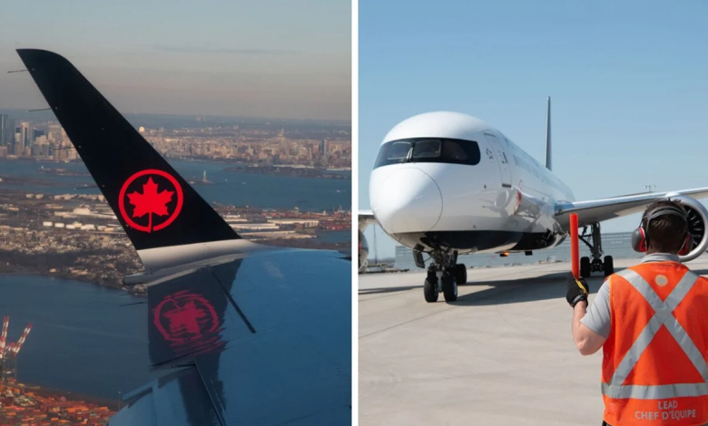 طيران كندا تقوم بالتوظيف الآن في جميع أنحاء البلاد