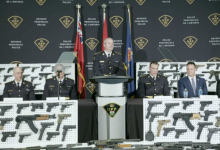 شرطة أونتاريو تعلن عن أكبر عملية ضبط للأسلحة النارية في تاريخ المقاطعة