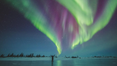 مدينة تشرشل في كندا هي واحدة من أفضل الأماكن في العالم لرؤية الشفق القطبي