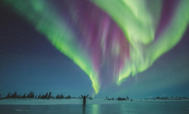 مدينة تشرشل في كندا هي واحدة من أفضل الأماكن في العالم لرؤية الشفق القطبي