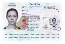 طريقة التقاط صور جواز السفر الكندي الجديد