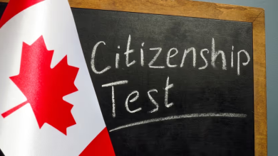 Canadians citizenship test