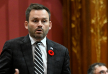 Parti Québécois leader Paul St-Pierre Plamondon